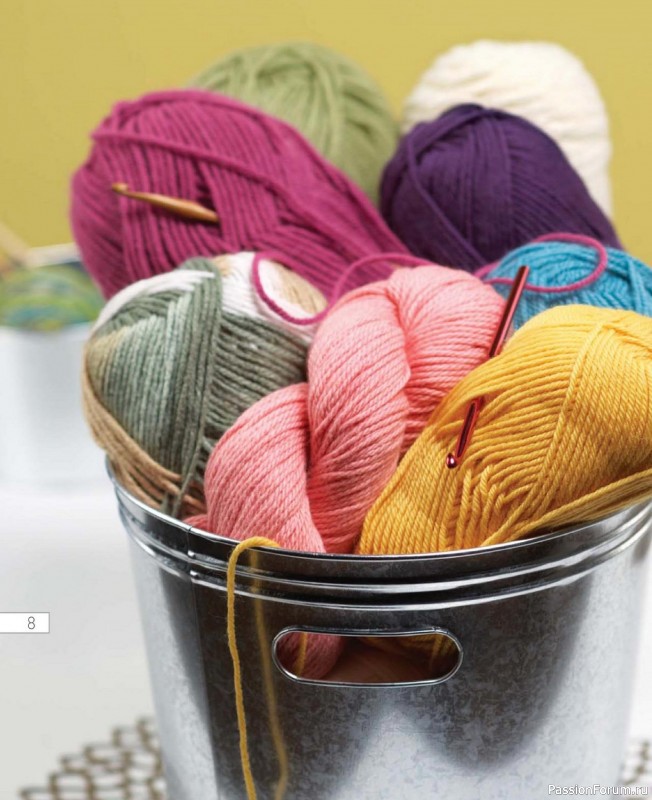 Вязаные проекты в книге «Go Crochet! Afghan Design Workshop».
