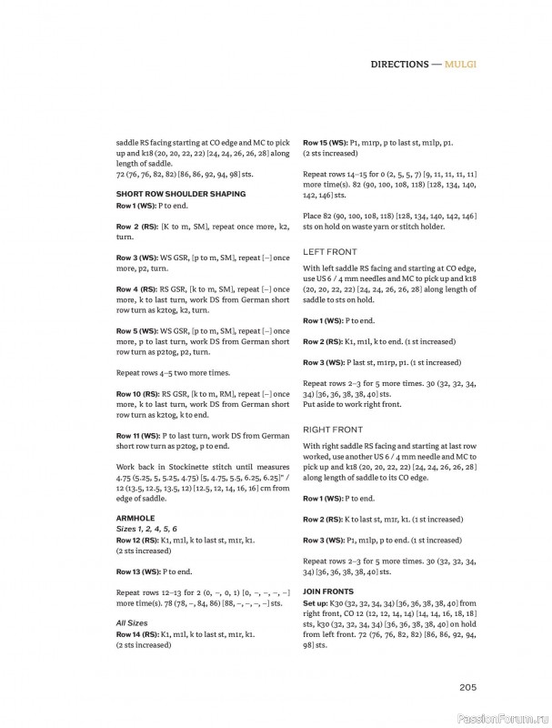 Вязаные проекты в книге &laquo;Traditions Revisited&raquo;. Продолжение