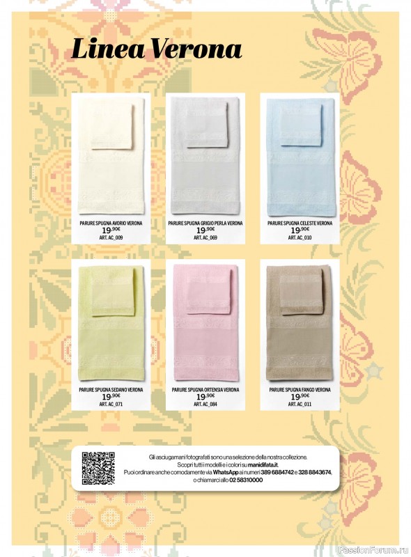 Коллекция вышивки в журнале &laquo;Mani di Fata - A Punto Croce - Marzo 2026&raquo;