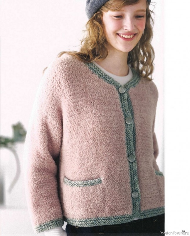 Вязаные проекты в журнале &laquo;Let's Knit Series NV80806 2024&raquo;