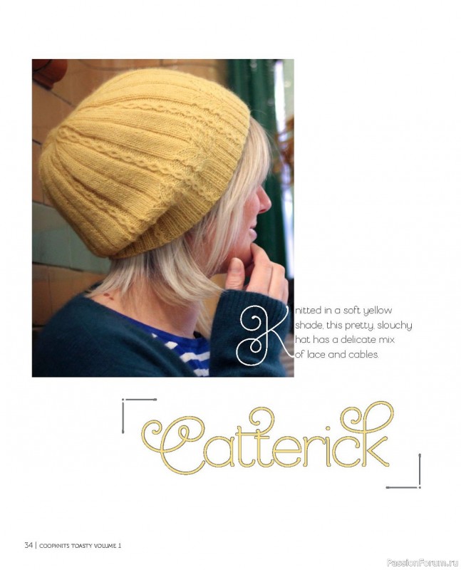 Коллекция моделей шапок в книге «Coop Knits Toasty - Volume 1-2»