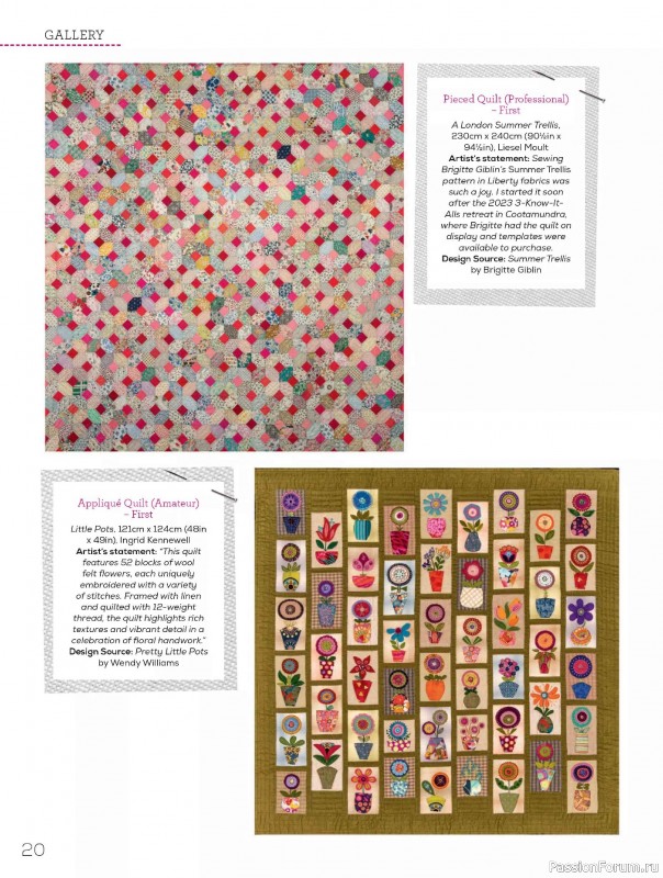 Коллекция проектов для рукодельниц в журнале &laquo;Quilters Companion №137 2026&raquo;