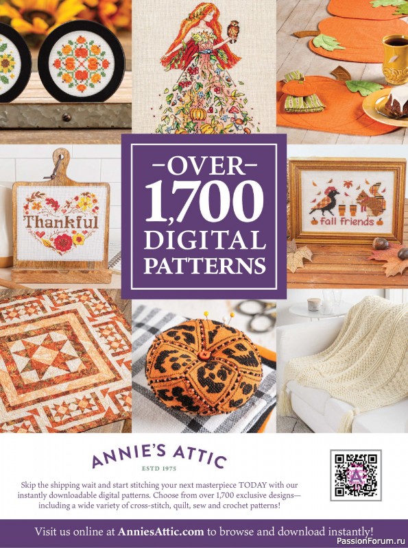 Коллекция вышивки в журнале &laquo;Just CrossStitch - Autumn 2026&raquo;
