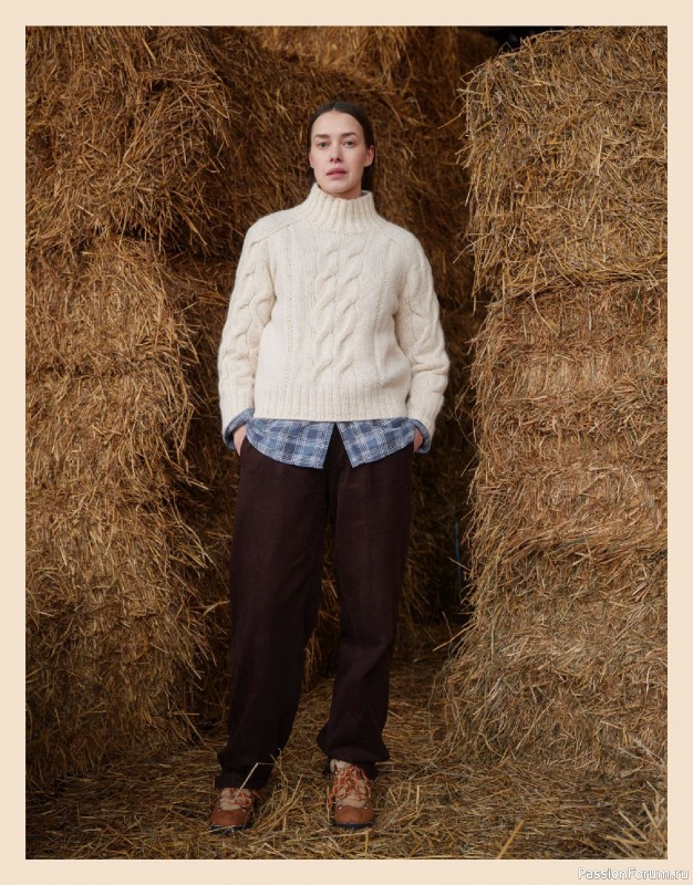 Вязаные модели в журнале «Laine Magazine №23 2025 Winter».