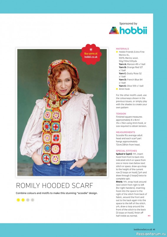 Вязаные проекты крючком в журнале &laquo;Inside Crochet №188 2026&raquo;
