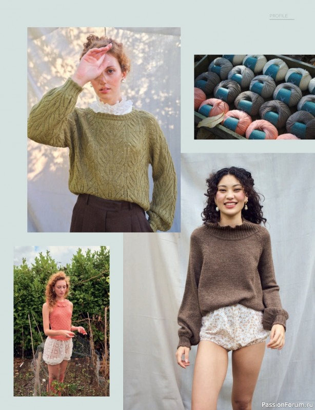Вязаные проекты спицами в журнале «Knitting №242 2023»