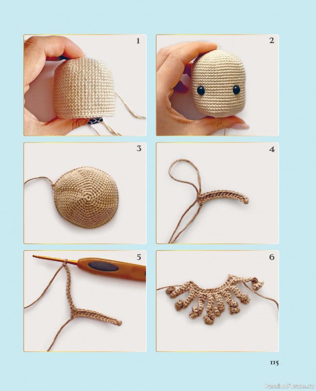 Вязаные проекты в книге &laquo;Киногуруми&raquo;.