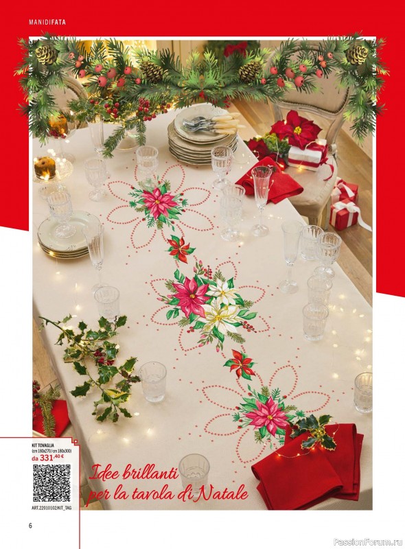 Коллекция проектов для рукодельниц в журнале «Mani di Fata - Speciale Natale №3 2025»
