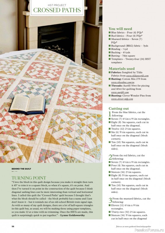 Коллекция проектов для рукодельниц в журнале &laquo;Todays Quilter №141 2026&raquo;