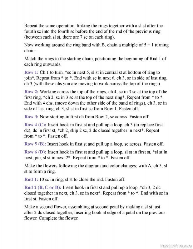 Вязаные проекты в книге &laquo;150 Crochet Borders&raquo;. Часть 1