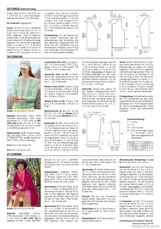 Вязаные модели в журнале &laquo;Verena Stricktrends №1 2026&raquo;