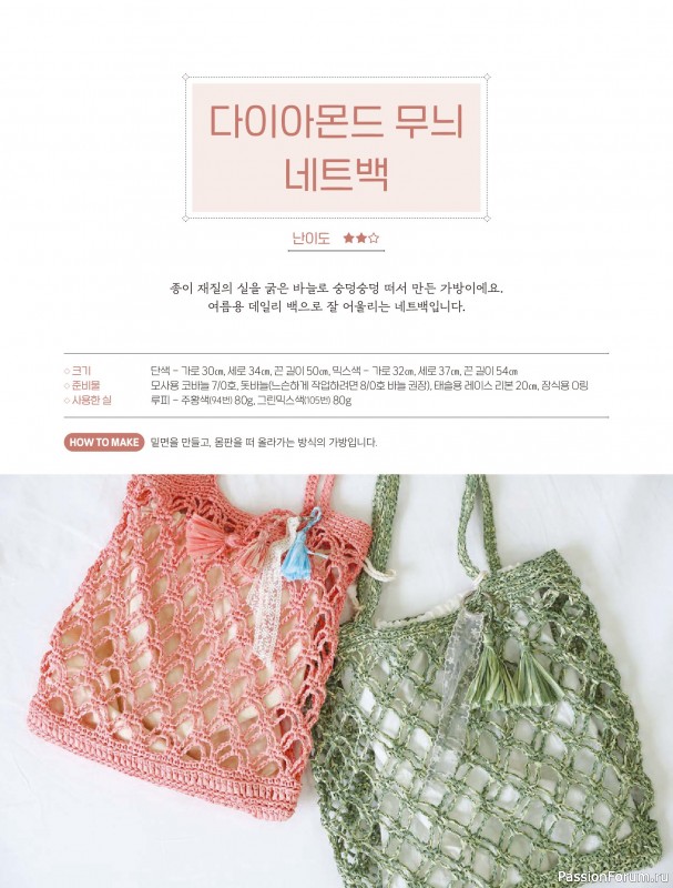Вязаные проекты в книге «My Own Hand Knitted Bags and Accessories». Продолжение