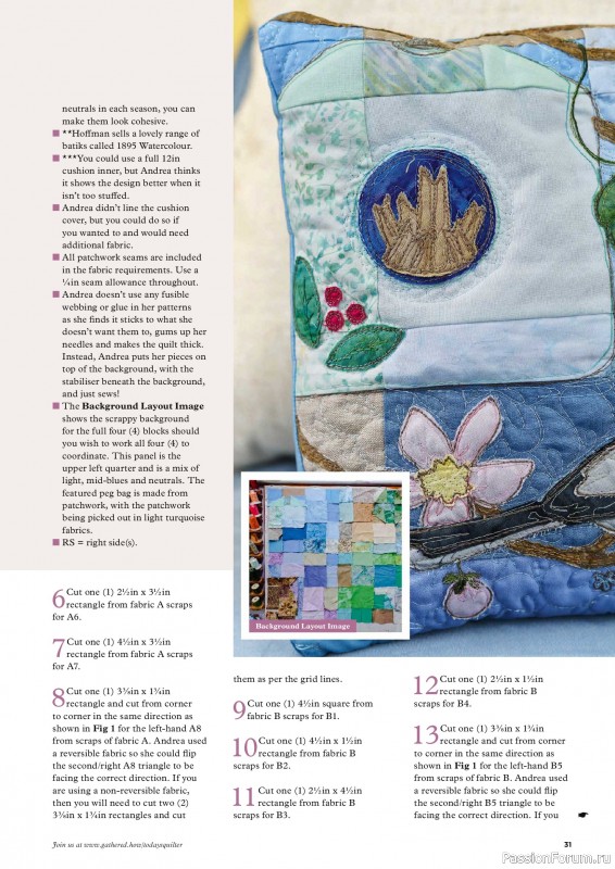 Коллекция проектов для рукодельниц в журнале &laquo;Todays Quilter №141 2026&raquo;