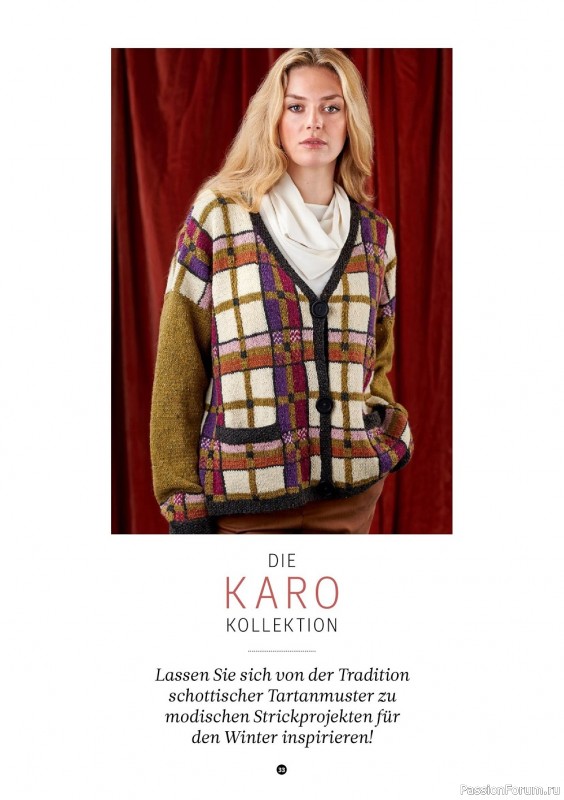 Вязаные модели крючком в журнале «The Knitter Germany №61 2022 »