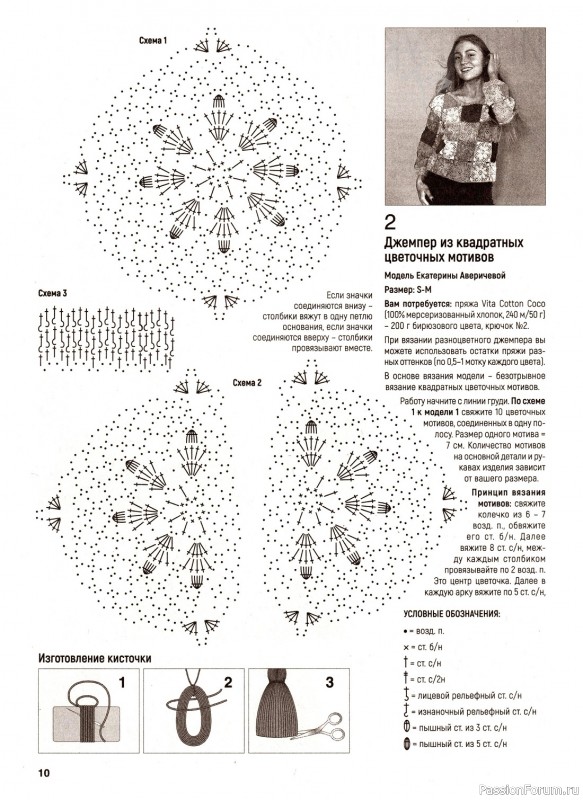 Вязаные модели в журнале «Вяжем крючком №6 2023»