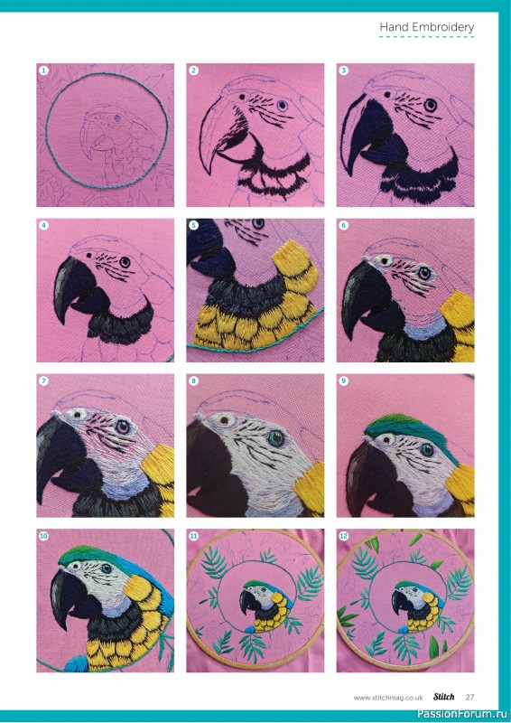 Коллекция проектов для рукодельниц в журнале «Stitch Magazine №157 2025»