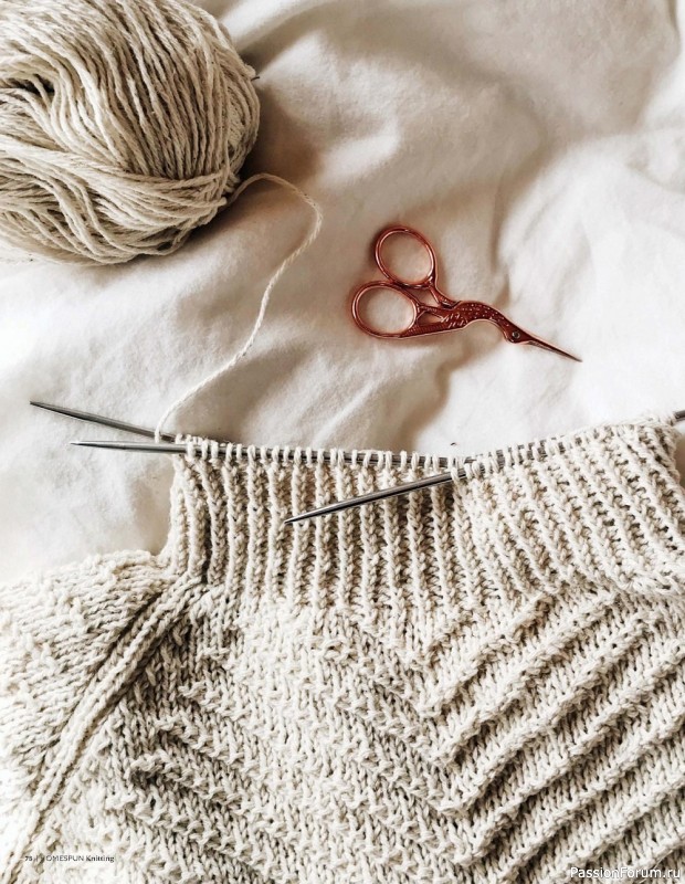 Вязаные проекты спицами в журнале «Homespun Knitting №3 2022»