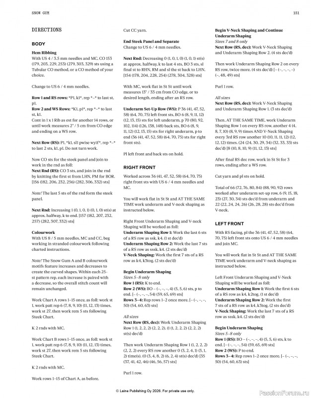 Вязаные проекты в журнале &laquo;Laine Magazine - Anniversary Issue 2026&raquo;. Часть 2