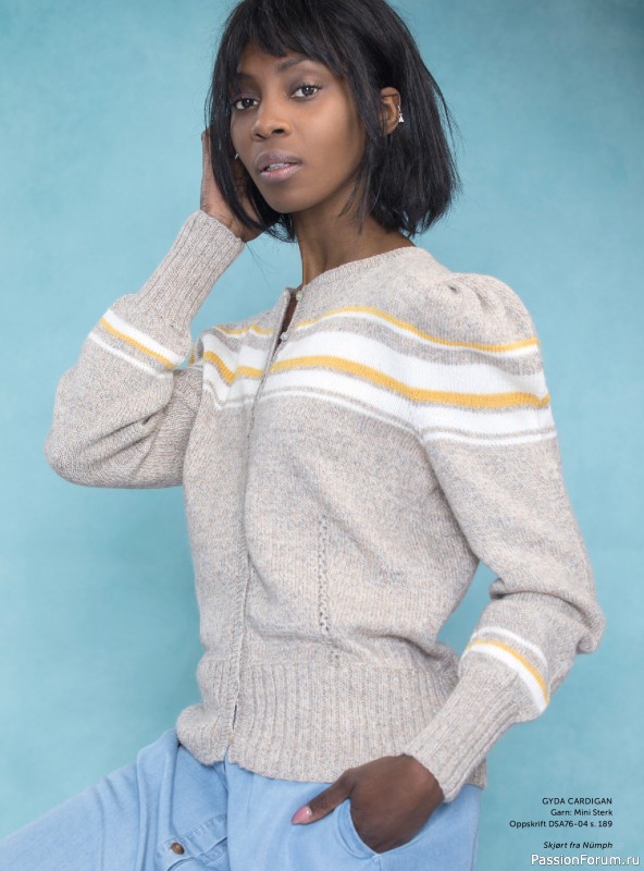 Вязаные проекты в журнале &laquo;Yarnmade №1 2018 Spring & Summer&raquo;. Продолжение