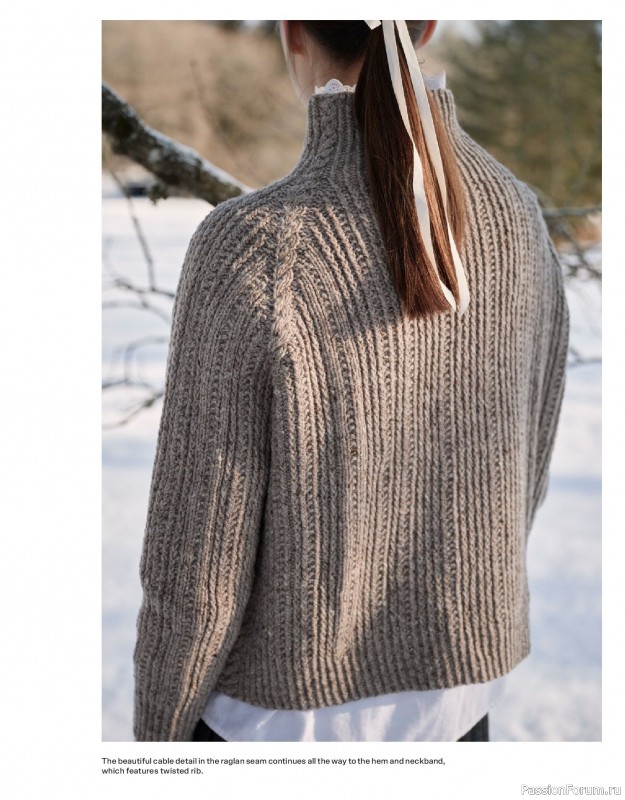 Вязаные модели в журнале «Laine Magazine №23 2025 Winter».