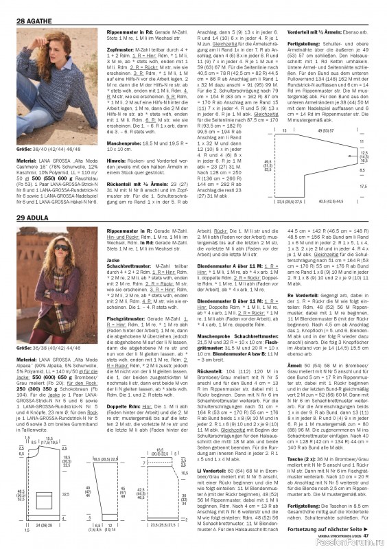 Вязаные модели в журнале «Verena Stricktrends №3 2025»