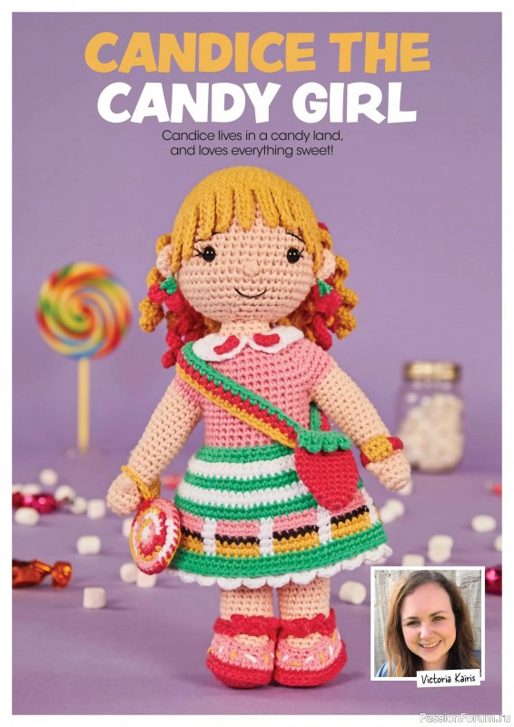 Вязаные проекты крючком в журнале «Crochet Now №123 2025»
