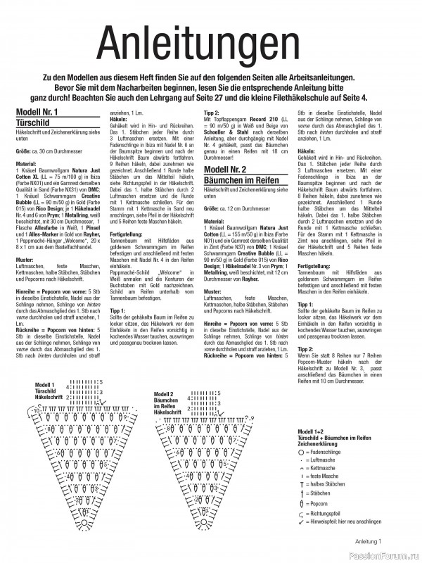 Вязаные проекты крючком в журнале «Freude am Handarbeiten Sonderheft FH188 2025»