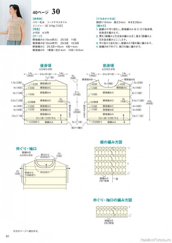 Вязаные проекты в журнале &laquo;Knitting Time - Spring & Summer 2024&raquo;
