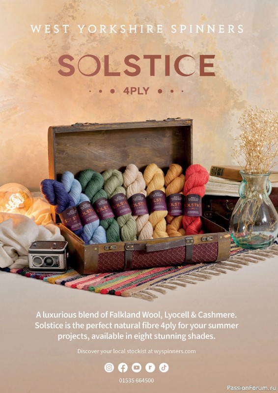 Вязаные проекты крючком в журнале «Crochet Now №121 2025»