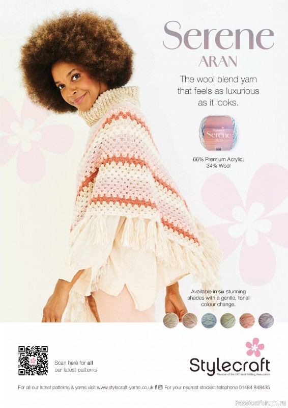 Вязаные проекты крючком в журнале «Crochet Now №123 2025»