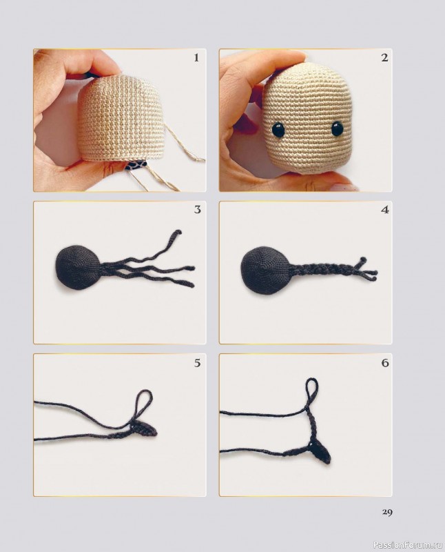 Вязаные проекты в книге &laquo;Киногуруми&raquo;.