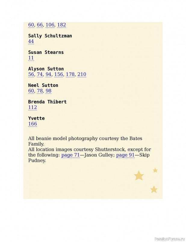 Вязаные проекты в книге «Knitting the U.S.A.». Часть 3