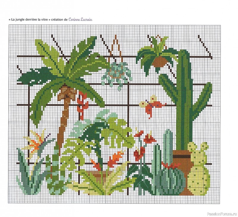 Коллекция вышивки в книге «Reves de fleurs - 2026»