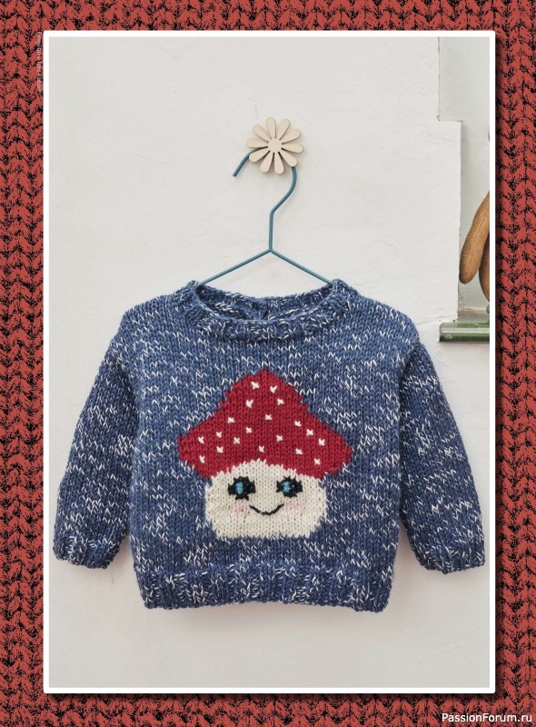 Вязаные модели для детей в журнале &laquo;Piu Maglia Bebe №6 2026&raquo;