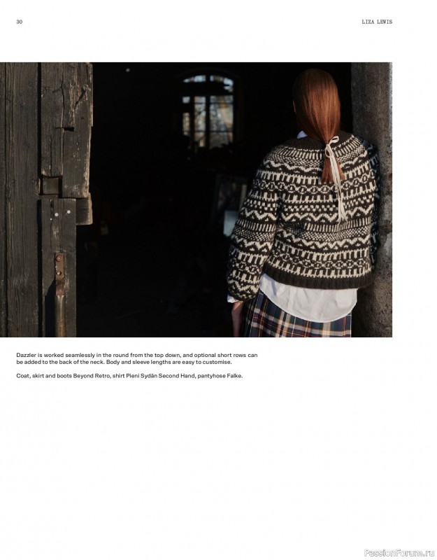 Вязаные модели в журнале «Laine Magazine №23 2025 Winter».