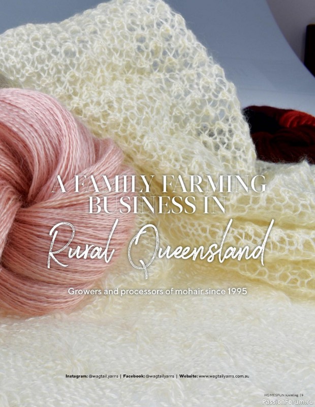 Вязаные проекты спицами в журнале «Homespun Knitting №3 2022»