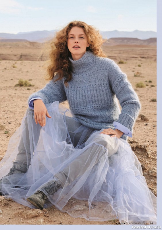 Вязаные модели в журнале «Verena Stricktrends №3 2025»