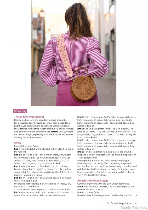 Вязаные проекты крючком в журнале «Fun Crochet Magazine №21 2025»