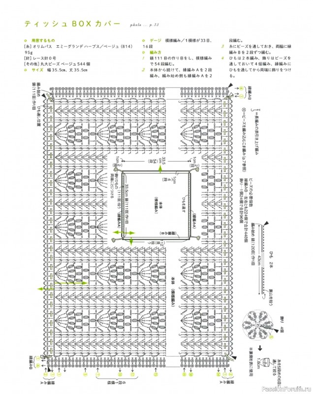 Вязаные проекты в книге &laquo;Lacework of the Pineapple Pattern&raquo;.