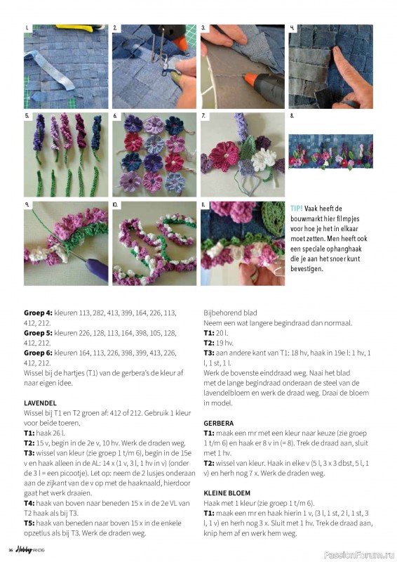 Коллекция проектов для рукодельниц в журнале «HobbyHandig №256 2025»