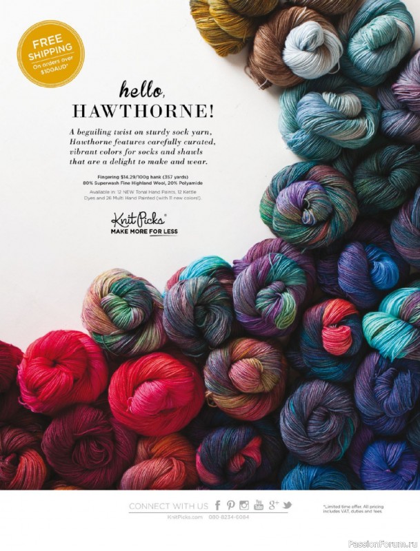 Вязаные модели спицами в журнале «Creative Knitting №89 2025»