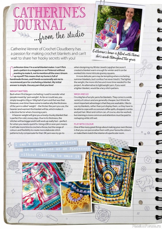 Вязаные проекты крючком в журнале « Simply Crochet №133 2023»