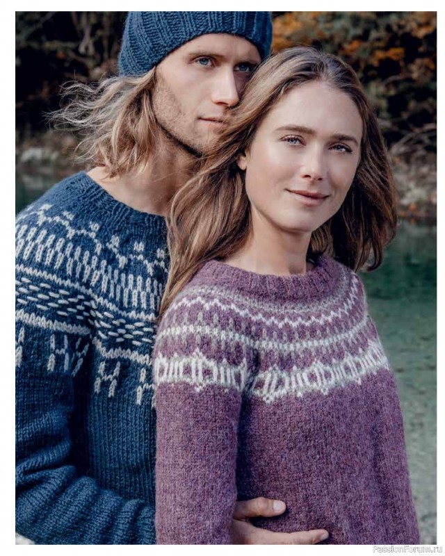 Вязаные проекты в книге «Top-Down Colorwork Knit Sweaters and Accessories»