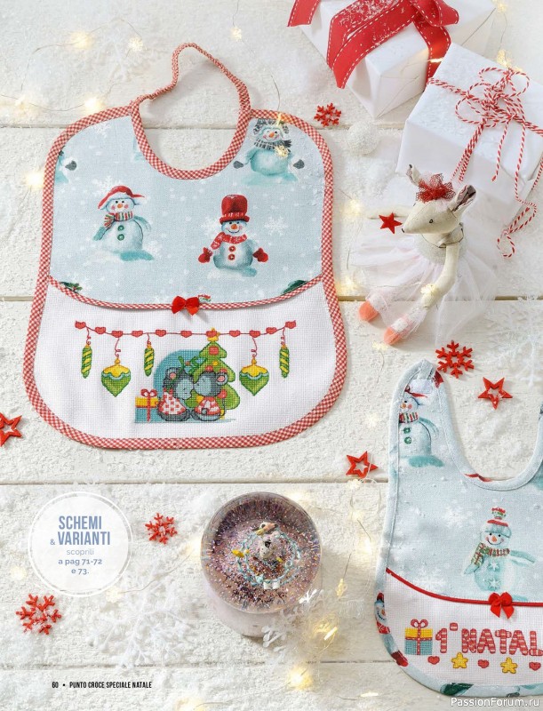 Коллекция проектов для рукодельниц в журнале «Mani di Fata Speciale Punto Croce - Natale 2025»