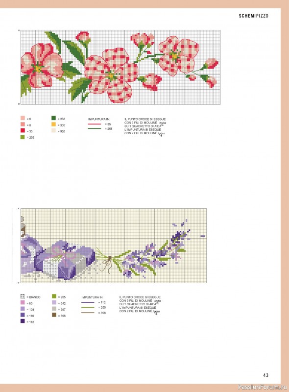 Коллекция вышивки в журнале &laquo;Mani di Fata - A Punto Croce - Marzo 2026&raquo;