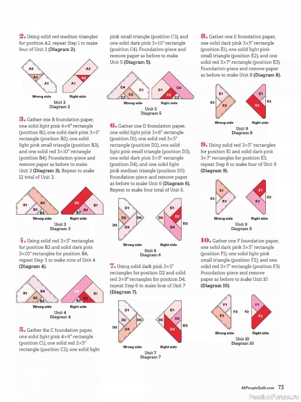 Коллекция проектов для рукодельниц в журнале «American Patchwork & Quilting №198 2025»