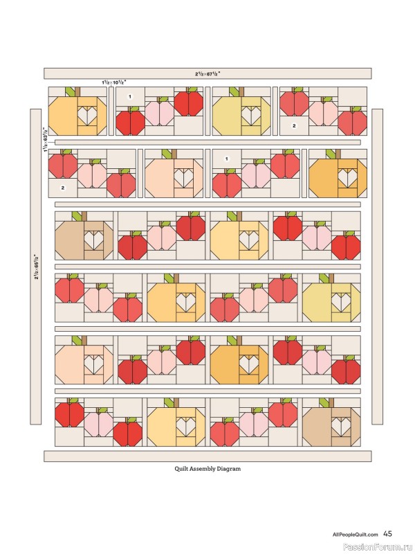 Коллекция проектов для рукодельниц в журнале «American Patchwork & Quilting №201 2026»