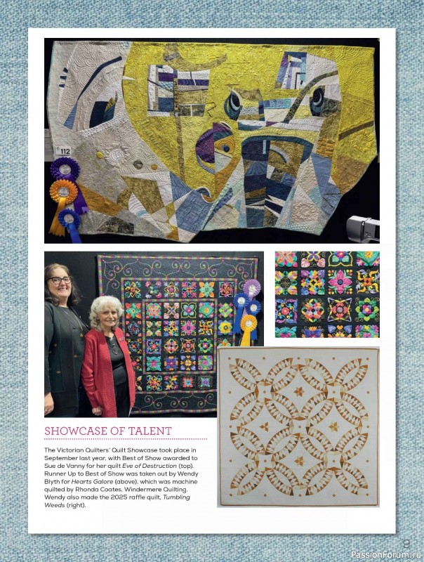 Коллекция проектов для рукодельниц в журнале &laquo;Quilters Companion №137 2026&raquo;