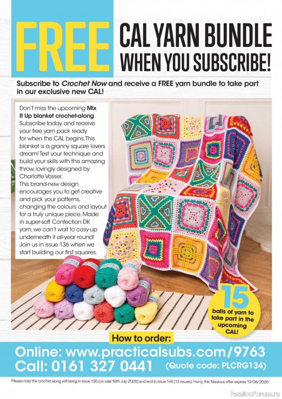 Вязаные проекты крючком в журнале &laquo;Crochet Now №135 2026&raquo;