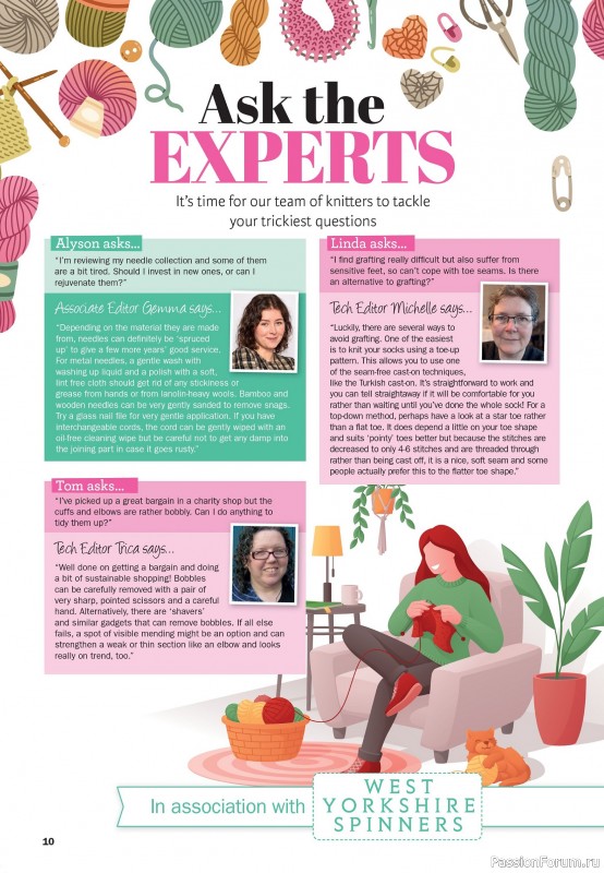 Вязаные проекты в журнале «Knit Now №188 2025»